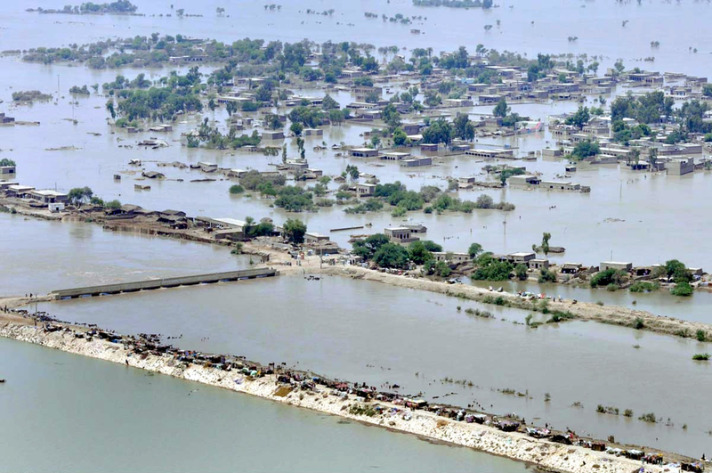 Pakistan'da sel felaketi