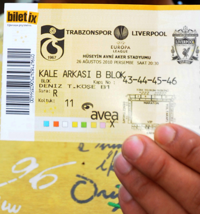 Trabzonspor - Liverpool