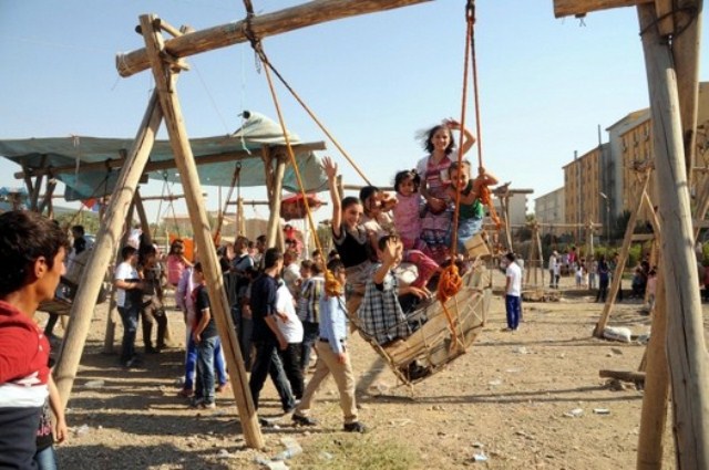 Kurban Bayramı'ndan Eğlenceli Manzaralar