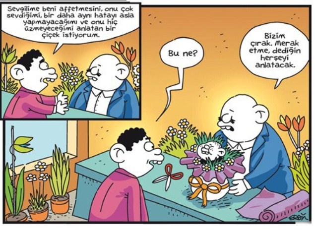 Kahkaha krizine sokan karikatürler