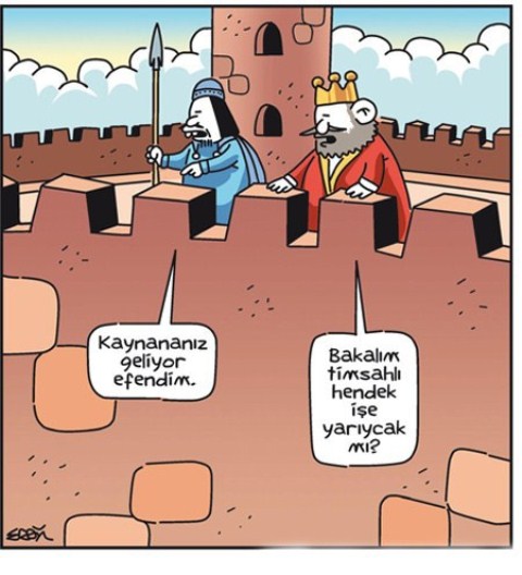 Kahkaha krizine sokan karikatürler