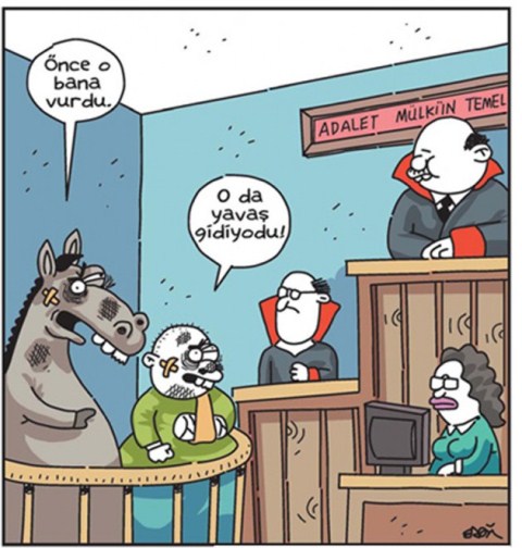 Kahkaha krizine sokan karikatürler