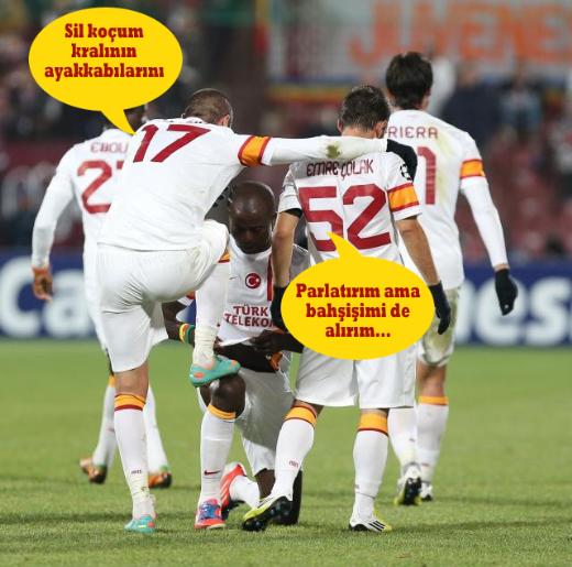 Cluj - Galatasaray maçının fotoromanı