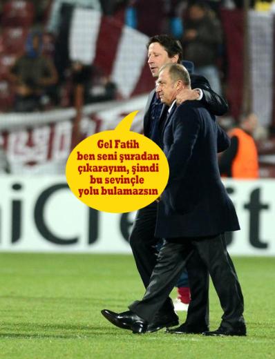 Cluj - Galatasaray maçının fotoromanı