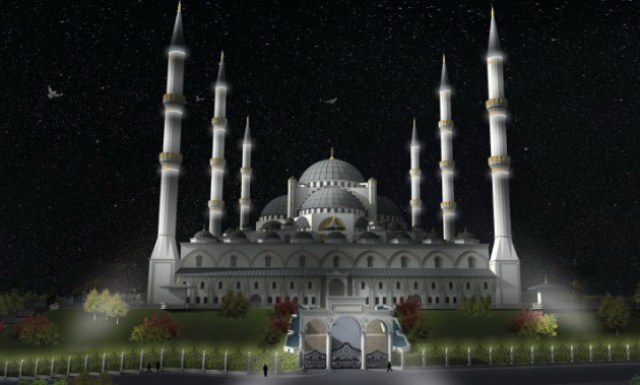 Çamlıca Camii maketleri görücüye çıktı