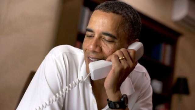 Obama'nın ilginç telefon görüşmeleri