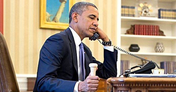 Obama'nın ilginç telefon görüşmeleri