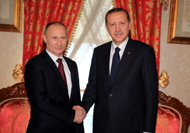 Putin İstanbul'da