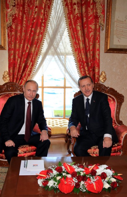 Putin İstanbul'da