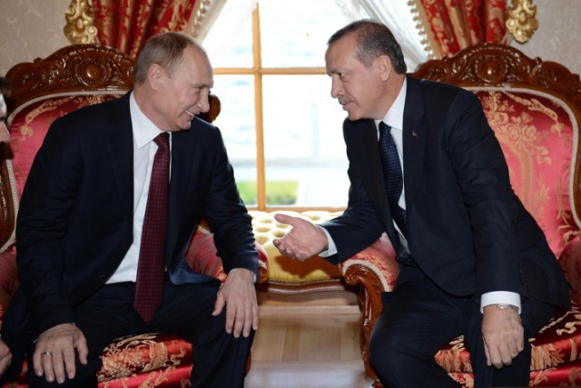 Putin İstanbul'da