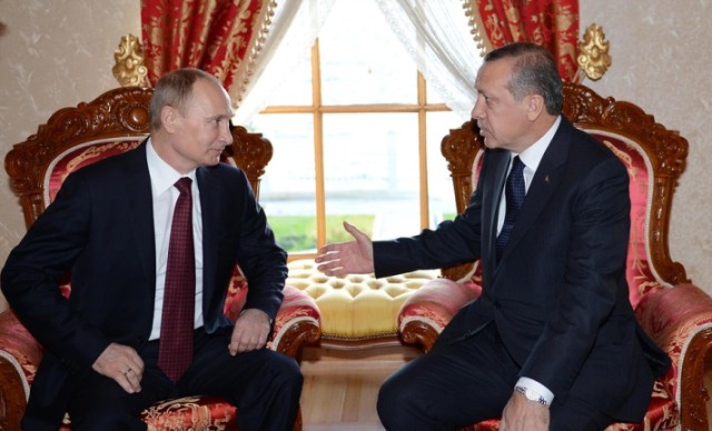 Putin İstanbul'da