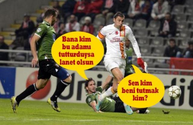 Braga - Galatasaray maçının fotoromanı