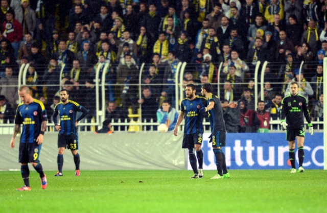 Fenerbahçe farklı yenildi