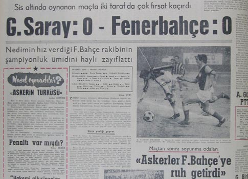 Gazete manşetleriyle derbi tarihi!