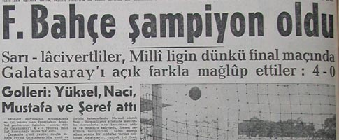 Gazete manşetleriyle derbi tarihi!