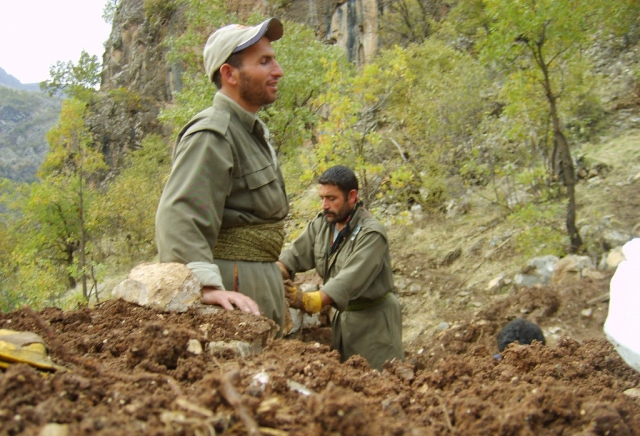 Teröristlerin sefil yaşamları