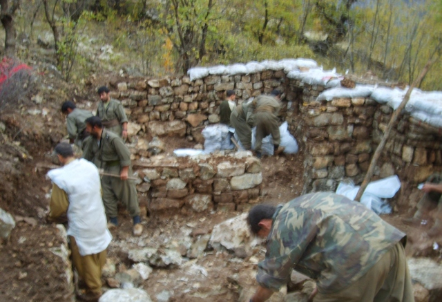 Teröristlerin sefil yaşamları