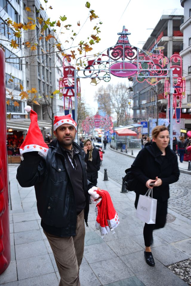 Nişantaşı sokaklarında yeni yıl heyecanı