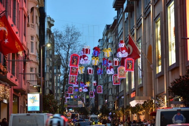 Nişantaşı sokaklarında yeni yıl heyecanı