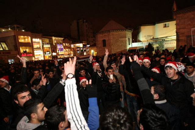 Taksim'de yılbaşı