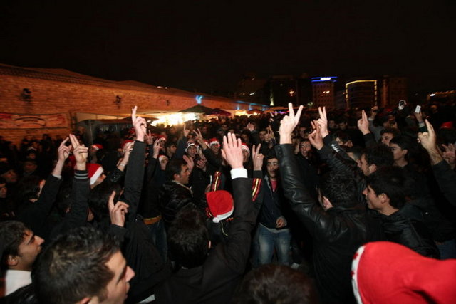 Taksim'de yılbaşı