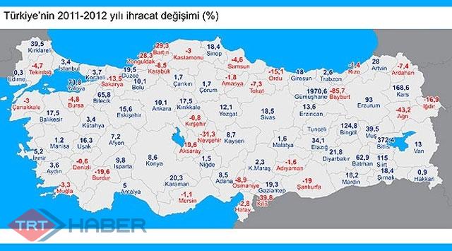 İhracatta lider İstanbul, en hızlı Gümüşhane