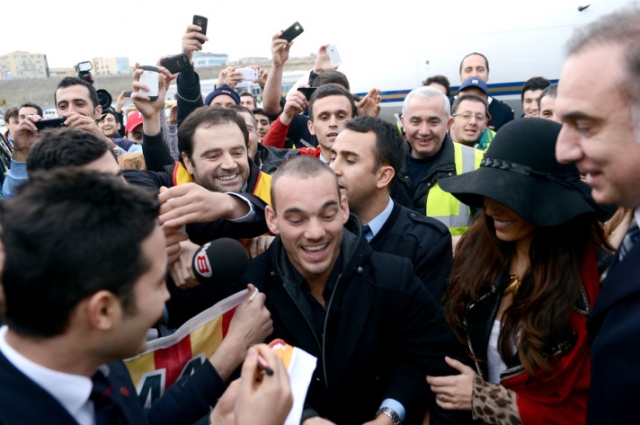 Sneijder İstanbul'da