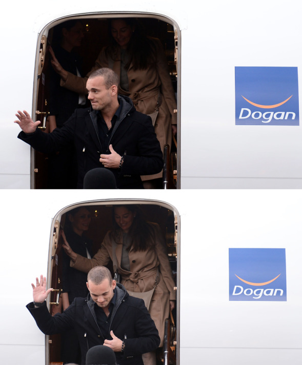 Sneijder İstanbul'da