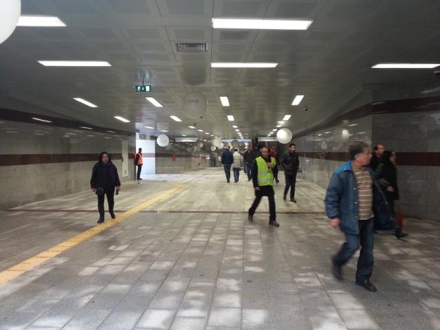 Mecidiyeköy metro durağı açıldı