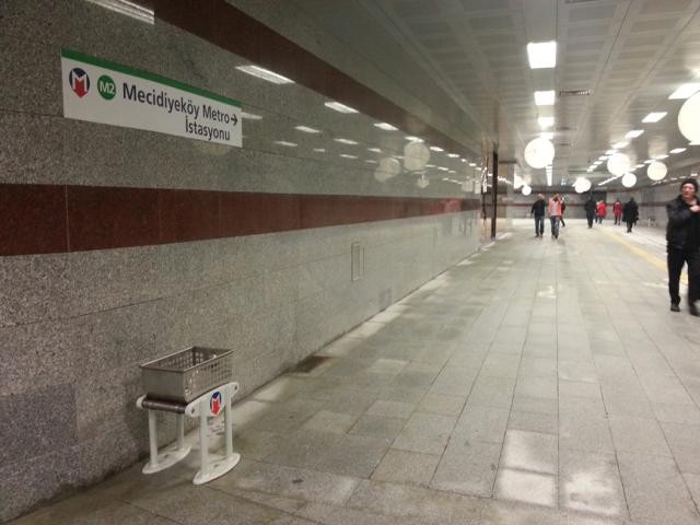 Mecidiyeköy metro durağı açıldı