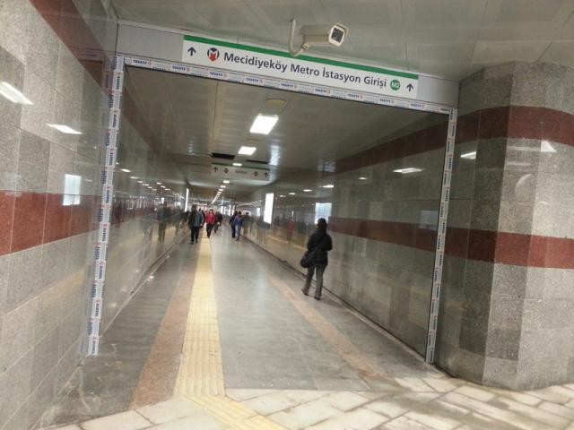 Mecidiyeköy metro durağı açıldı