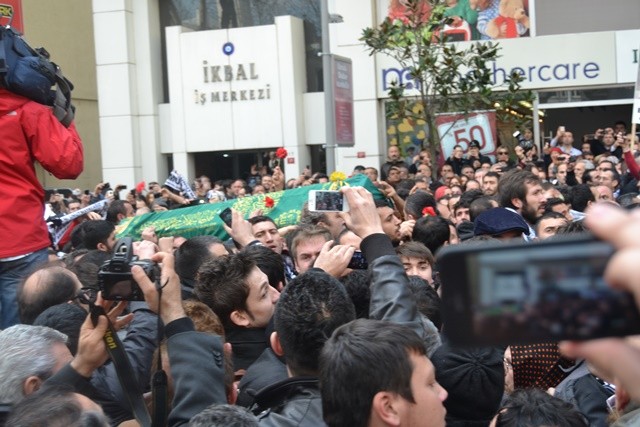 Müslüm Baba'nın cenaze görüntüleri