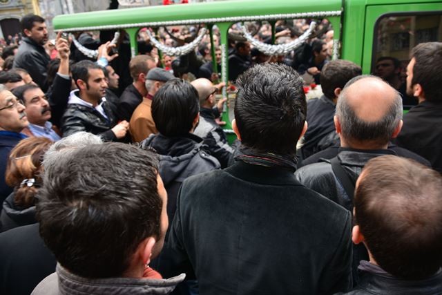 Müslüm Baba'nın cenaze görüntüleri