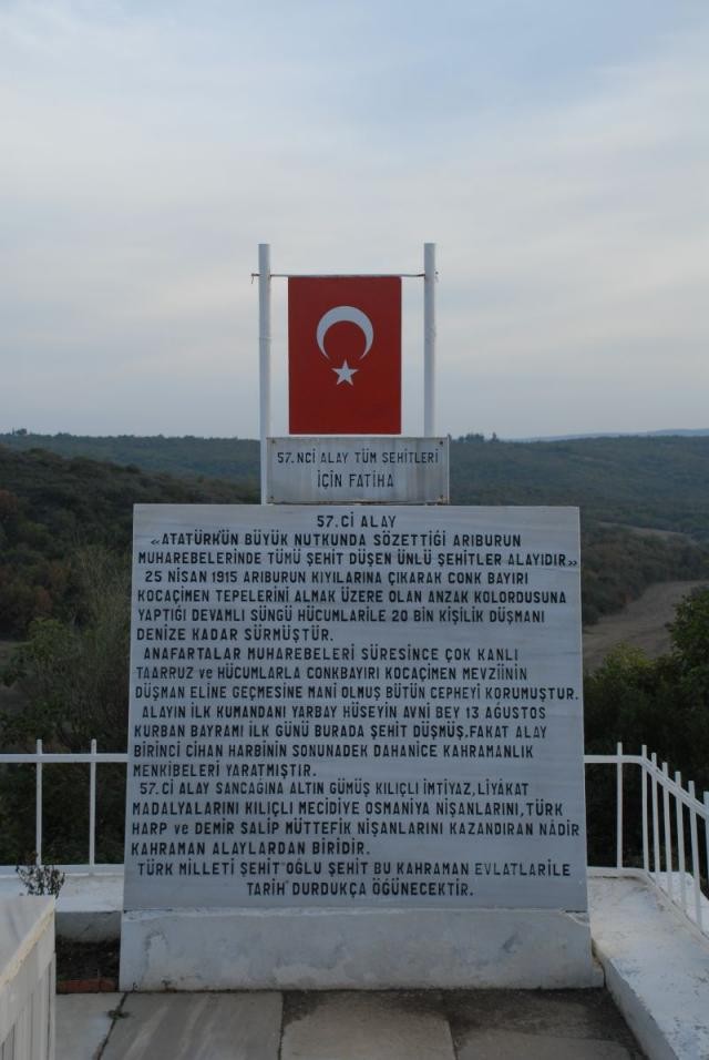 Çanakkale şehitliklerinden kareler!