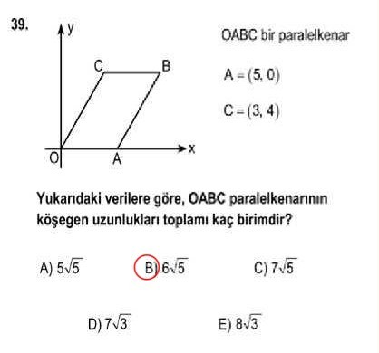 YGS 2013 soru ve cevapları