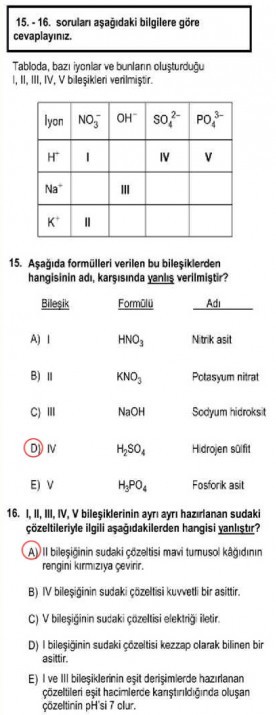 YGS 2013 soru ve cevapları