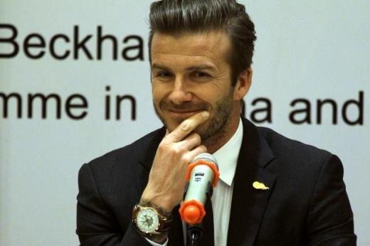 David Beckham fena tökezledi!