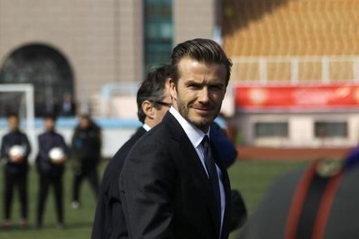 David Beckham fena tökezledi!