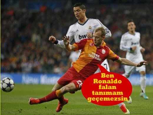 Real Madrid - Galatasaray maçının fotoromanı