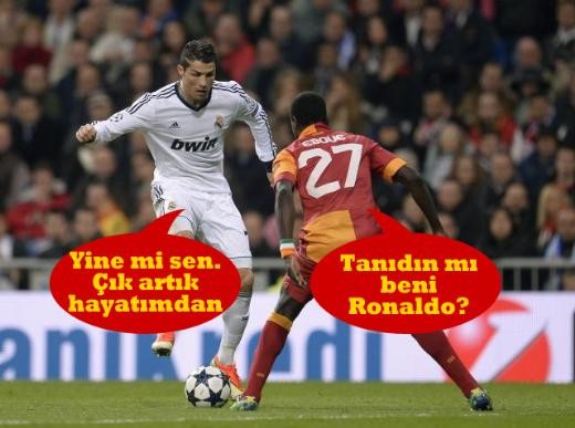 Real Madrid - Galatasaray maçının fotoromanı