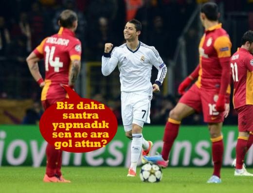 Galatasaray - Real Madrid maçının fotoromanı