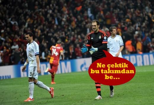 Galatasaray - Real Madrid maçının fotoromanı