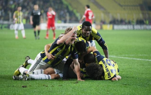 Fenerbahçe - Benfica maçının fotoğrafları...