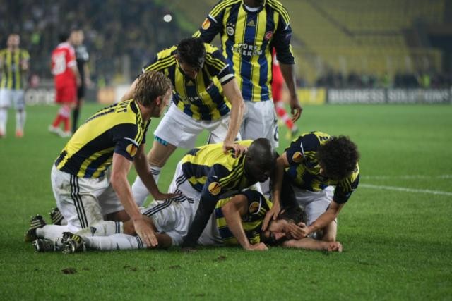 Fenerbahçe - Benfica maçının fotoğrafları...