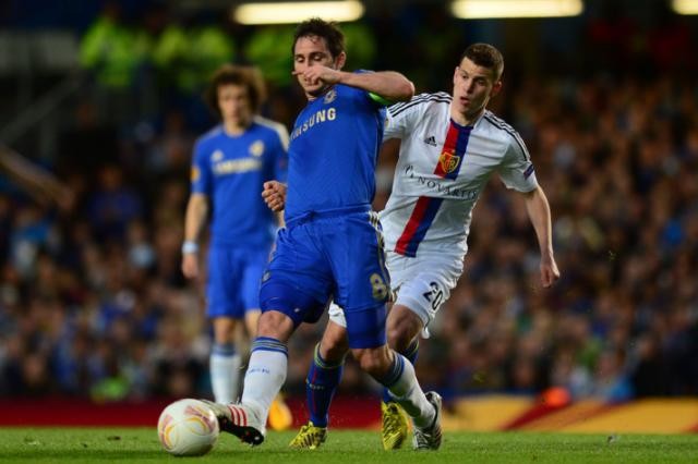 Chelsea- Basel maçının fotoğrafları