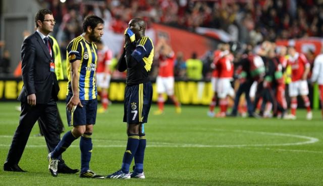 Benfica - Fenerbahçe maçının fotoğrafları