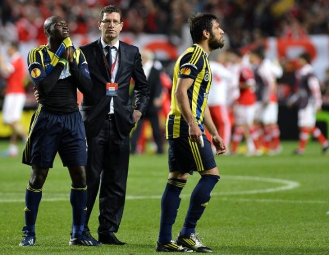 Benfica - Fenerbahçe maçının fotoğrafları