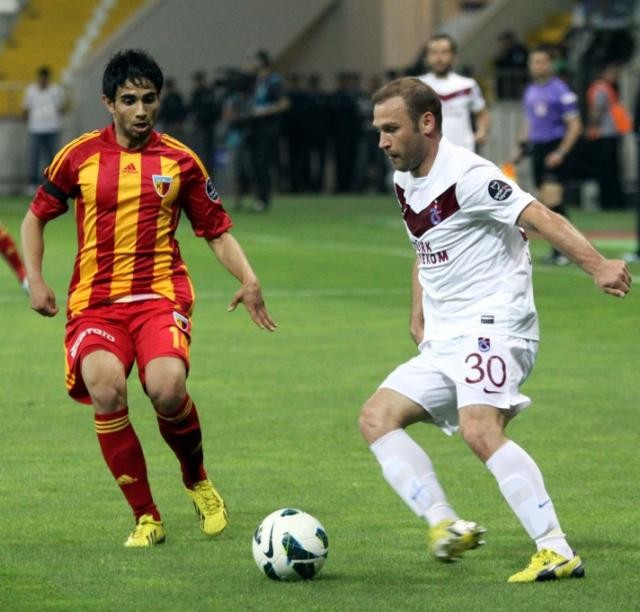 Kayserispor- Trabzonspor maçının fotoğrafları...