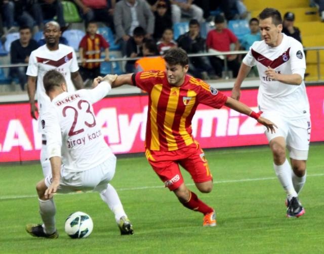 Kayserispor- Trabzonspor maçının fotoğrafları...