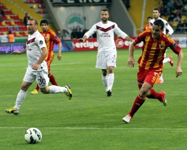 Kayserispor- Trabzonspor maçının fotoğrafları...